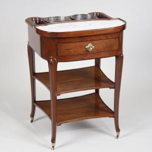 Canabas Mahogany And Marble Cooler