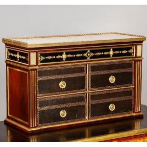 18th-century Desk Box Attributed To Bernard Molitor
