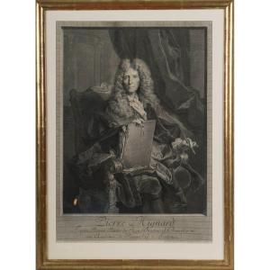 Engraving Portraying Pierre Mignard