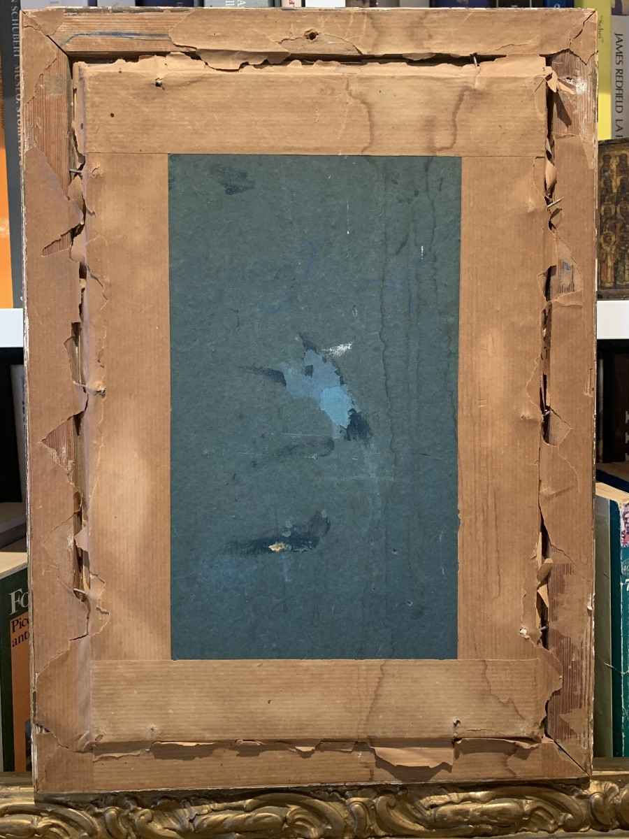 Sant’Agnese. Miniatura su pergamena:22,5x13,5. Metà ‘800-photo-6