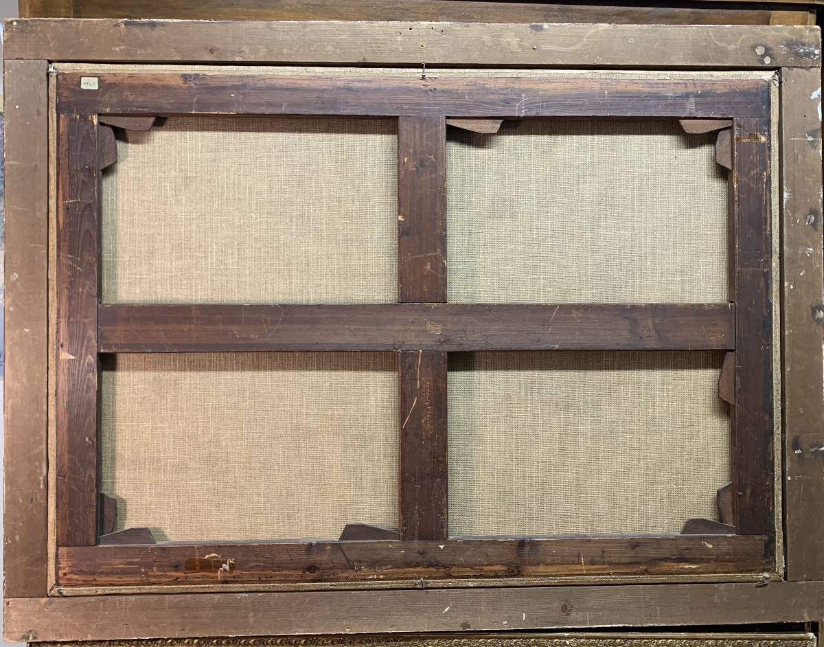 Le ´nozze di Cana. Olio su tela 100x72. Frans Francken III, Attribuito.-photo-8