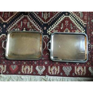 Pair Of Empire Style Serving Tray