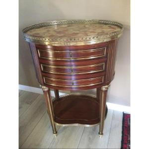 Louis XVI Mahogany Chiffonniere Table