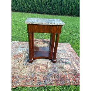 Small Empire Period Console In Mahogany