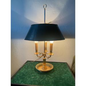 Louis XVI Gilt Bronze Hot Water Bottle Lamp