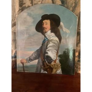 Charles I Of England Oil On Canvas