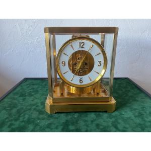 Jaeger-lecoultre Atmos Clock In Gilded Brass Number 49641