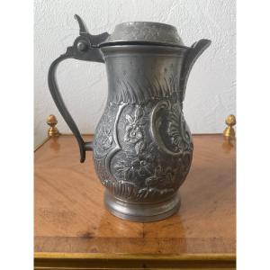 Pewter Pitcher From Leclerc In Lille