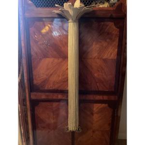 Chandelier Canopy And Chain In Passementerie 