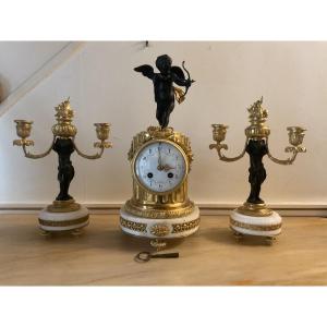 The Decoration, After Houdon, Depicts Cupid. 