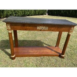 Mahogany Console, Empire Period