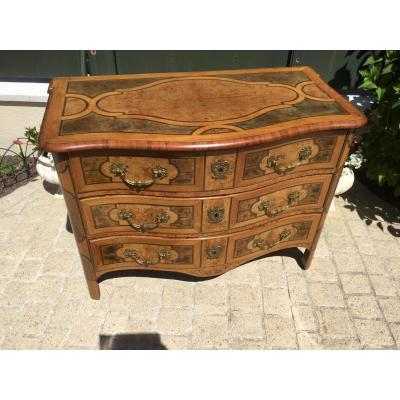 Thomas Hache Commode In Grenoble Open By Three Drawers On Three Rows