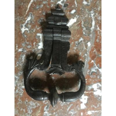 Regency Period Wrought Iron Knocker