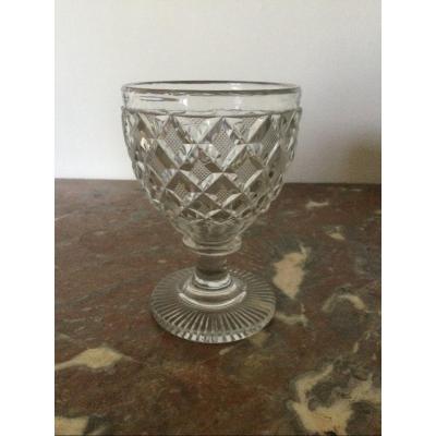 Charle X Cut Crystal Glass