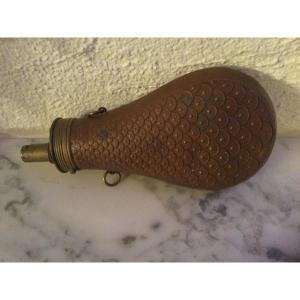 Copper Powder Pear XIXth Time Scale Decor