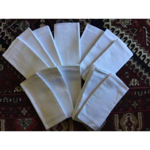 12 Monogram Bddamask Napkins