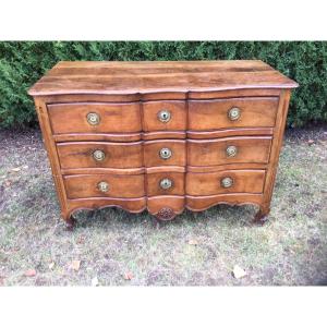 Louis XV Crossbow Commode From Saintonge In Walnut Eighteenth Time