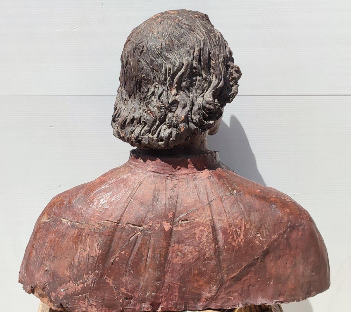 Busto in terracotta raffigurante membro della Famiglia de Medici-photo-4