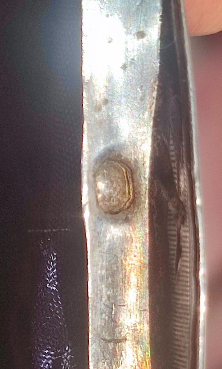 Borsetta Impero in argento con micro perline  -photo-3