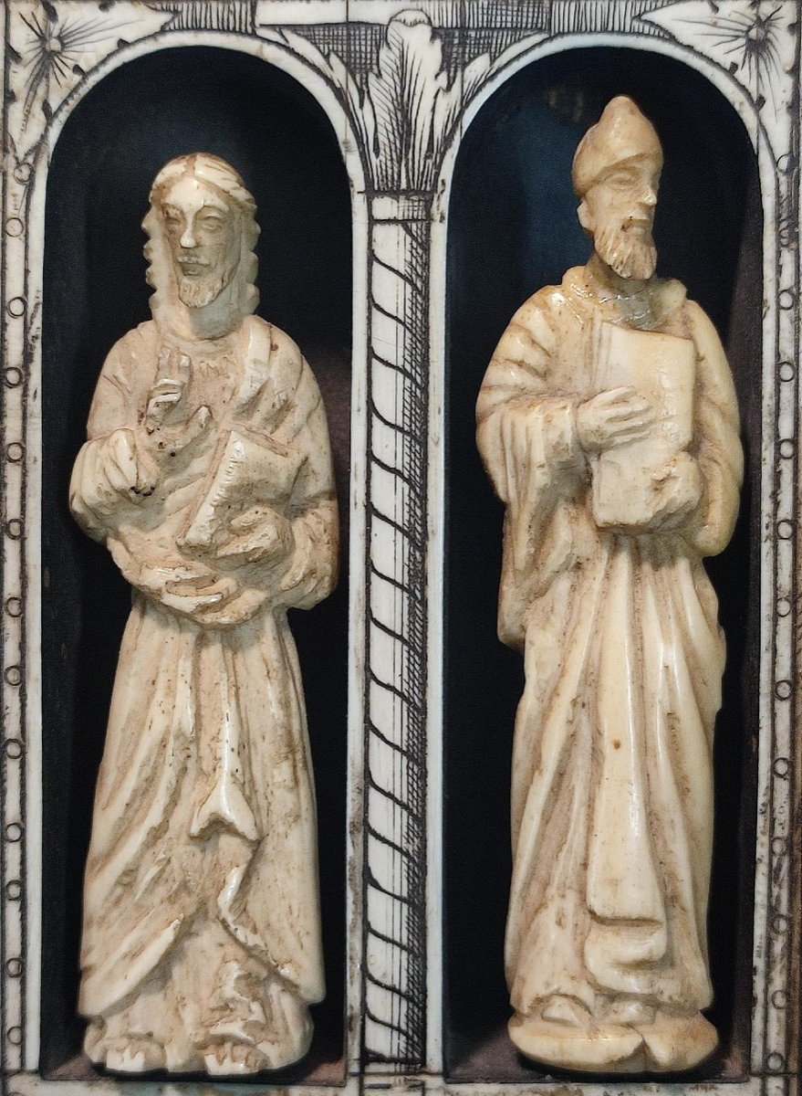 Altarolo senese raffigurante la discendenza tra il Papa Alessandro VI (Borgia) ed il Papa Pio III (Piccolomini) del 22 settembre del 1503.-photo-5