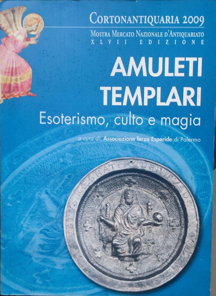 Anello Templare con Croce Patente in 'Oricalco' detto Oro di Corinto.-photo-1