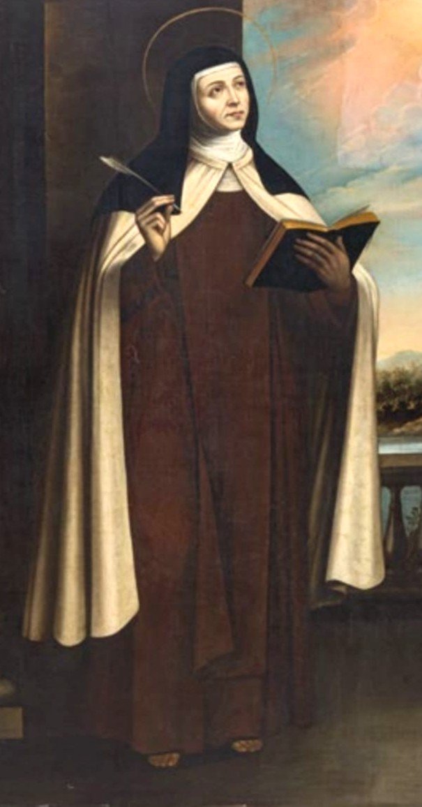  Francisco Zurbaran. Santa Teresa d'Avila. L'opera databile tra il 1630-50 -photo-2
