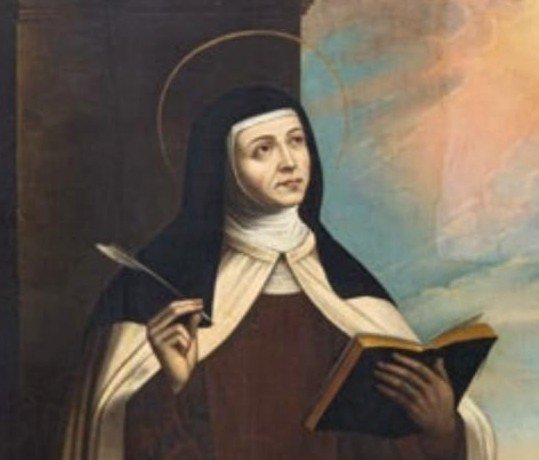  Francisco Zurbaran. Santa Teresa d'Avila. L'opera databile tra il 1630-50 -photo-3