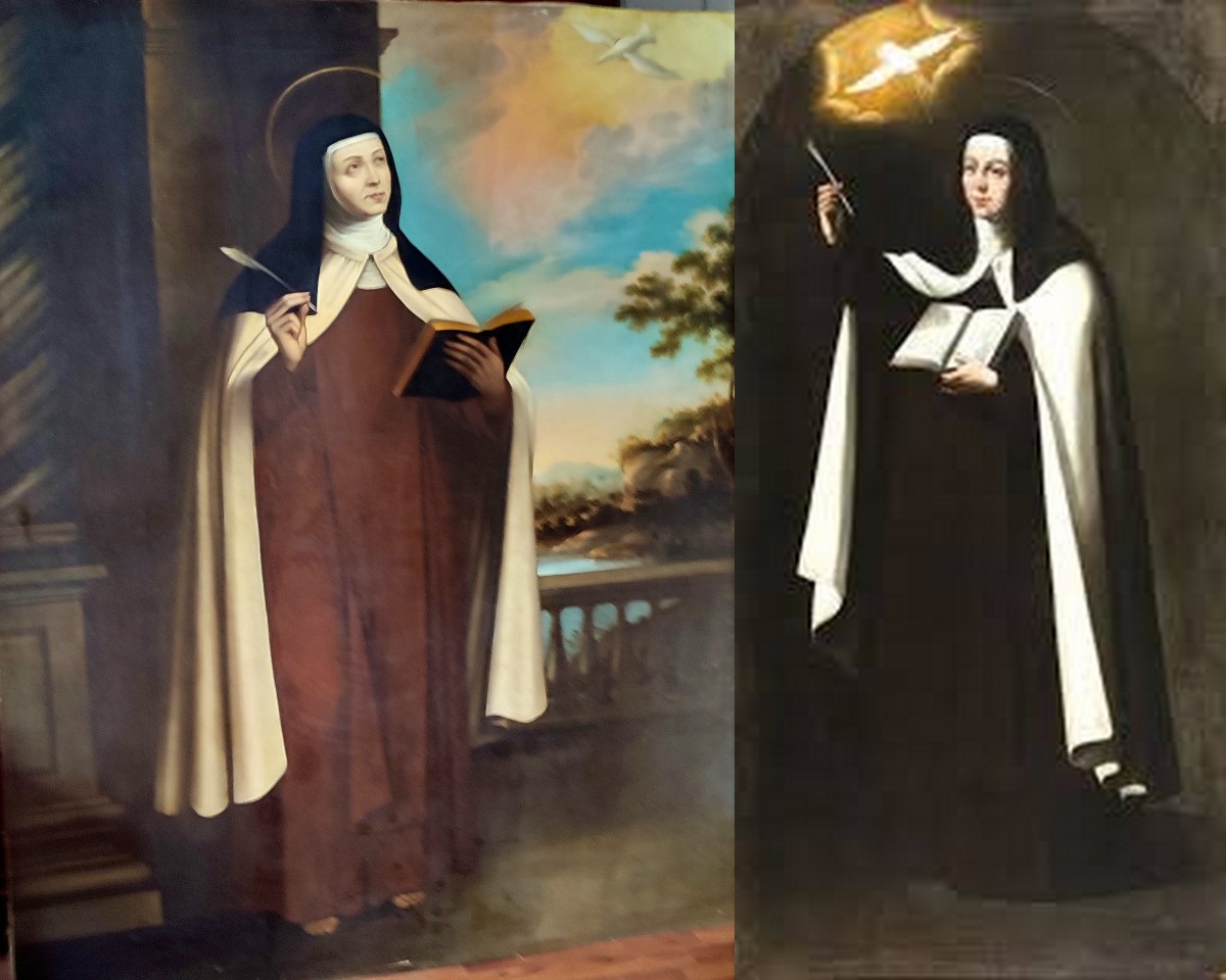  Francisco Zurbaran. Santa Teresa d'Avila. L'opera databile tra il 1630-50 -photo-4