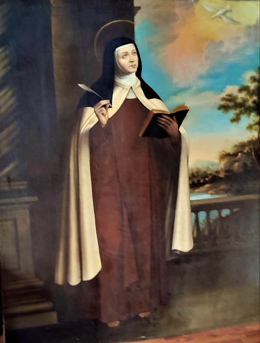  Francisco Zurbaran. Santa Teresa d'Avila. L'opera databile tra il 1630-50 -photo-3