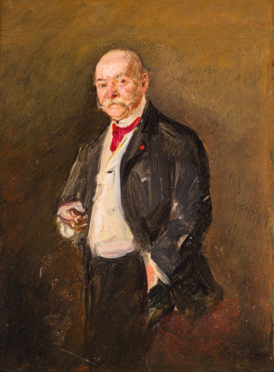 Giovanni Boldini  (1842 - 1931)  'Autoritratto con sigaretta' 