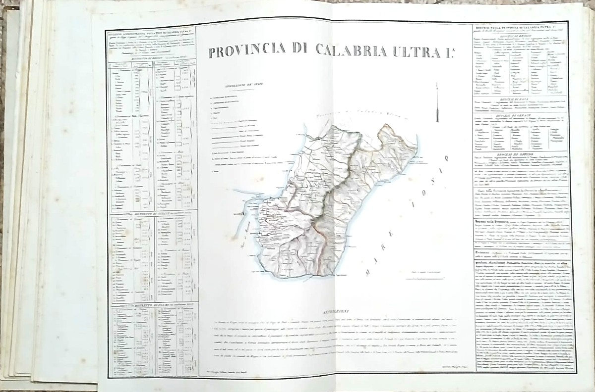 'Regno delle due Sicilie' di Benedetto Marzolla, dedicato a Ferdinando II. Opera in folio-photo-4