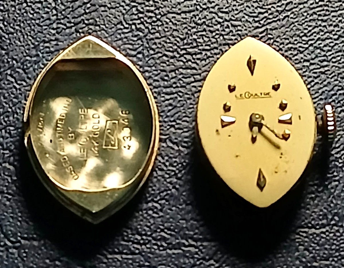 Le Coultre a Geneve. Orologio da donna art Decò in oro bianco 14 kt. funzionante-photo-2