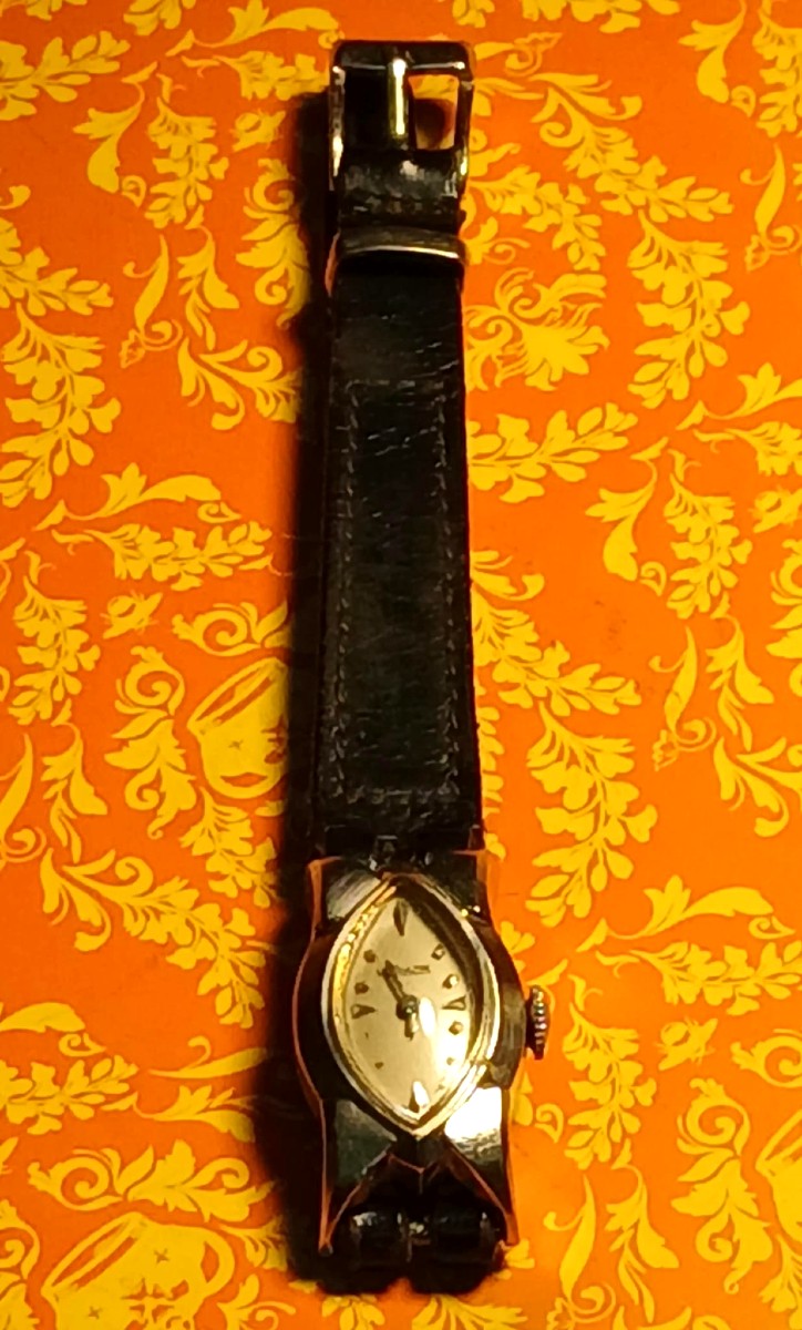 Le Coultre a Geneve. Orologio da donna art Decò in oro bianco 14 kt. funzionante-photo-3