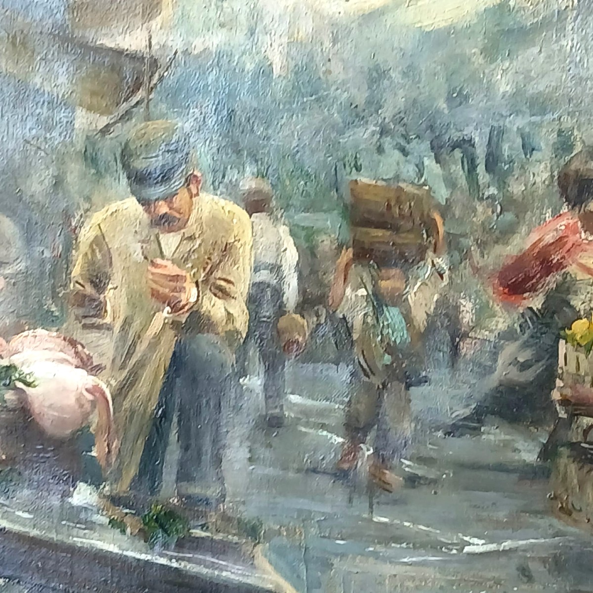 Vincenzo Migliaro. Dipinto della migliore scuola pittorica napoletana di fine 800' . -photo-1