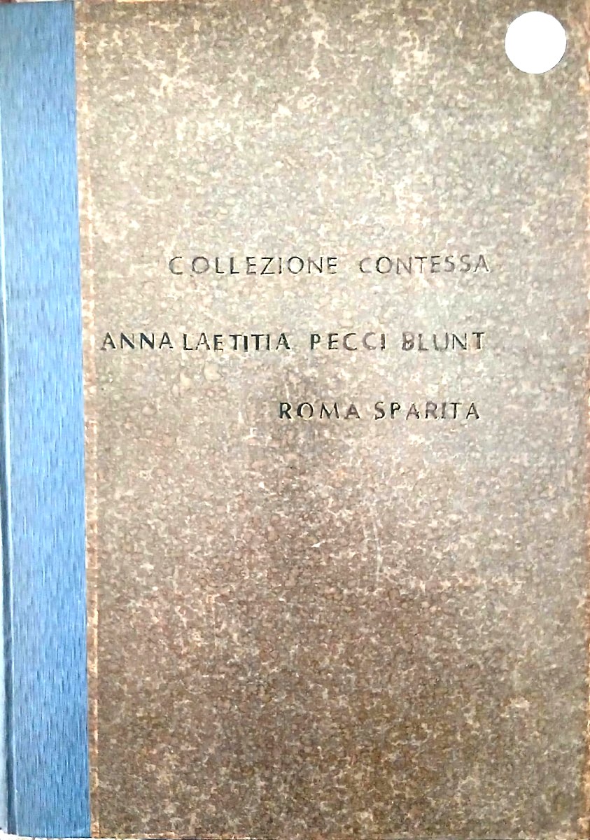 Roma Sparita. Documentazione di 19 disegni di costumi popolari della Roma inizi 800'.