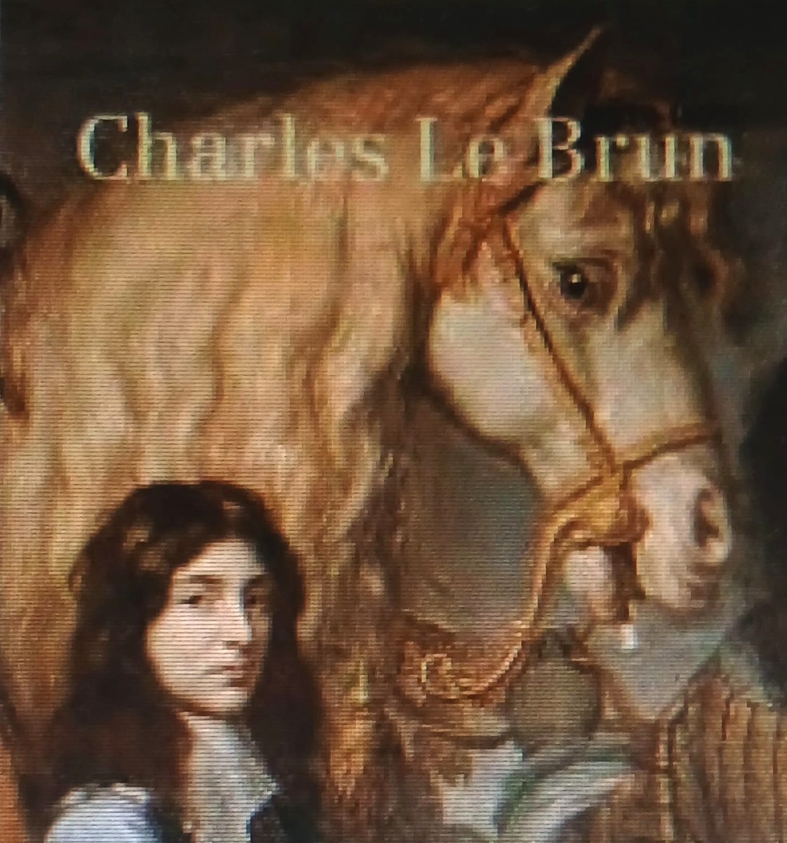 Charles Le Brun. Autoritratto giovanile con lunghi capelli sciolti.-photo-4