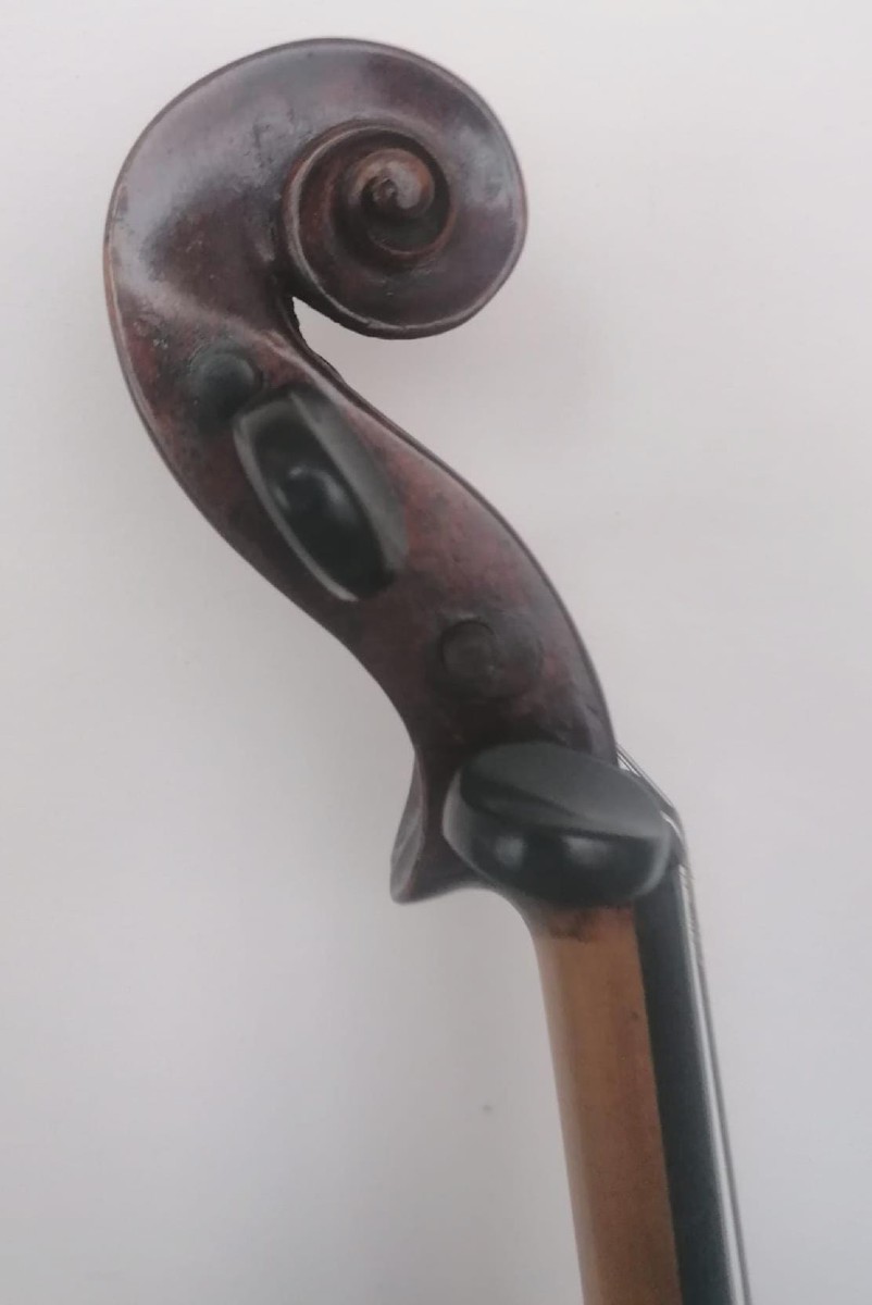  Violino del 700' di liuteria italiana, dalle misure professionali. Sonorità pastosa e calda.-photo-3