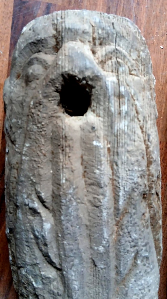 Bocca di Fontana bizantina in pietra scolpita. Sicilia sec IX - XI-photo-3