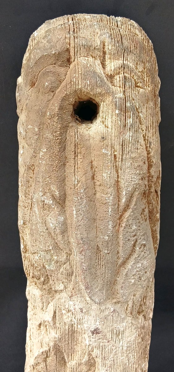 Bocca di Fontana bizantina in pietra scolpita. Sicilia sec IX - XI-photo-1