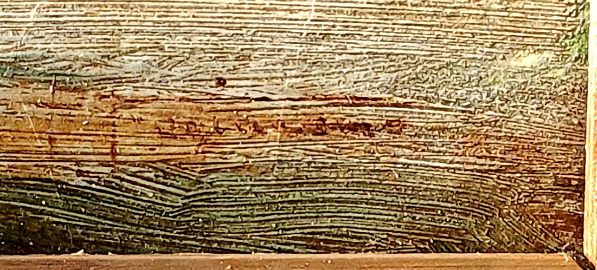 Pietro Fragiacomo'Una Vela in lontananza'.  Opera firmata e autenticata . Venezia 1891,  -photo-4