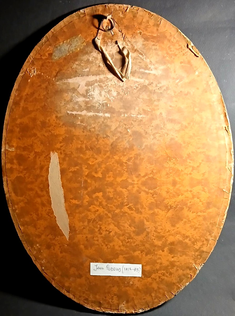 Jean Pezous  (attribuito)  'L'envers d'une ripaille' d'apres Jean Huber. Pierrot e il clistere.-photo-3