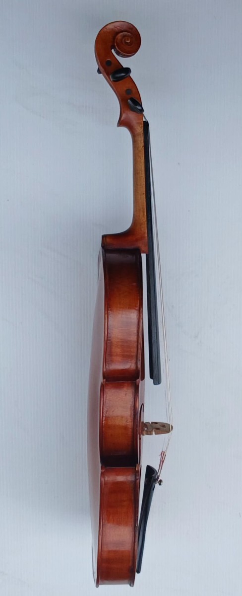 Violino Antonio Monzino e figli 1910 Laboratorio di liuteria -photo-3