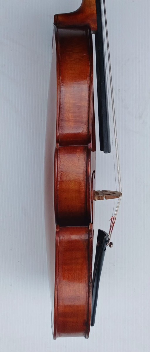 Violino Antonio Monzino e figli 1910 Laboratorio di liuteria -photo-3