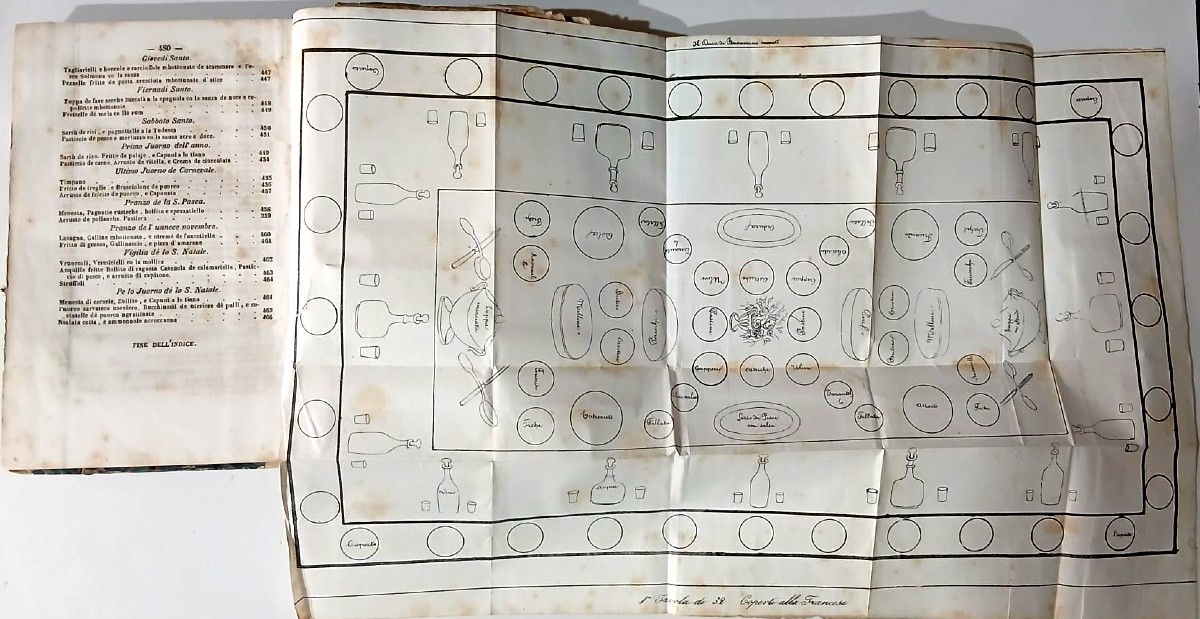 La Cucina teorico-pratica - Duca di Buonvicino Ippolito Cavalcanti - Nap.1847 -photo-1