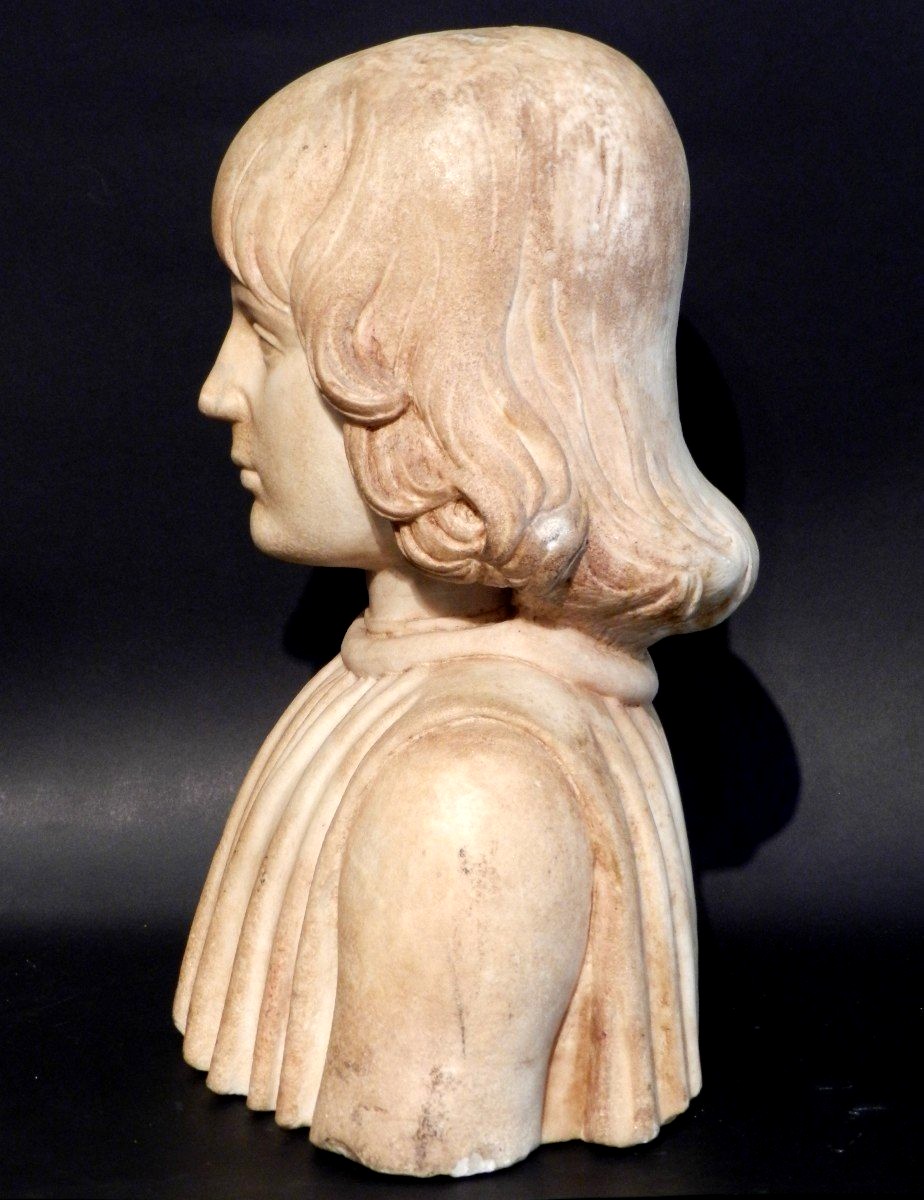 Alfonso d'Aragona Duca di Bisceglie- Opera espertizzata di Francesco Laurana (1488 circa)-photo-4