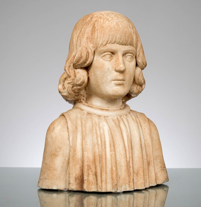 Alfonso d'Aragona Duca di Bisceglie- Opera espertizzata di Francesco Laurana (1488 circa)-photo-1