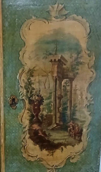 TRUMEAU DIPINTO SICILIA SEC XVIII-photo-3