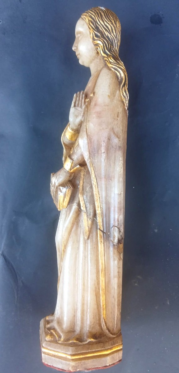 Santa Maria Maddalena - Scultura in alabastro della scuola di Ménises risalente agli albori del-photo-2