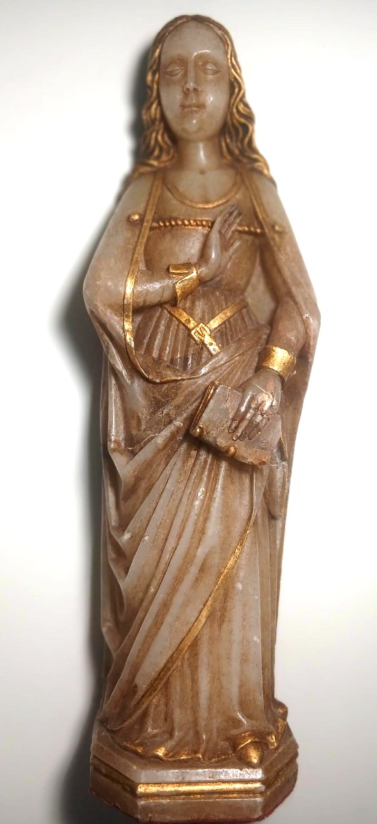 Santa Maria Maddalena - Scultura in alabastro della scuola di Ménises risalente agli albori del-photo-4