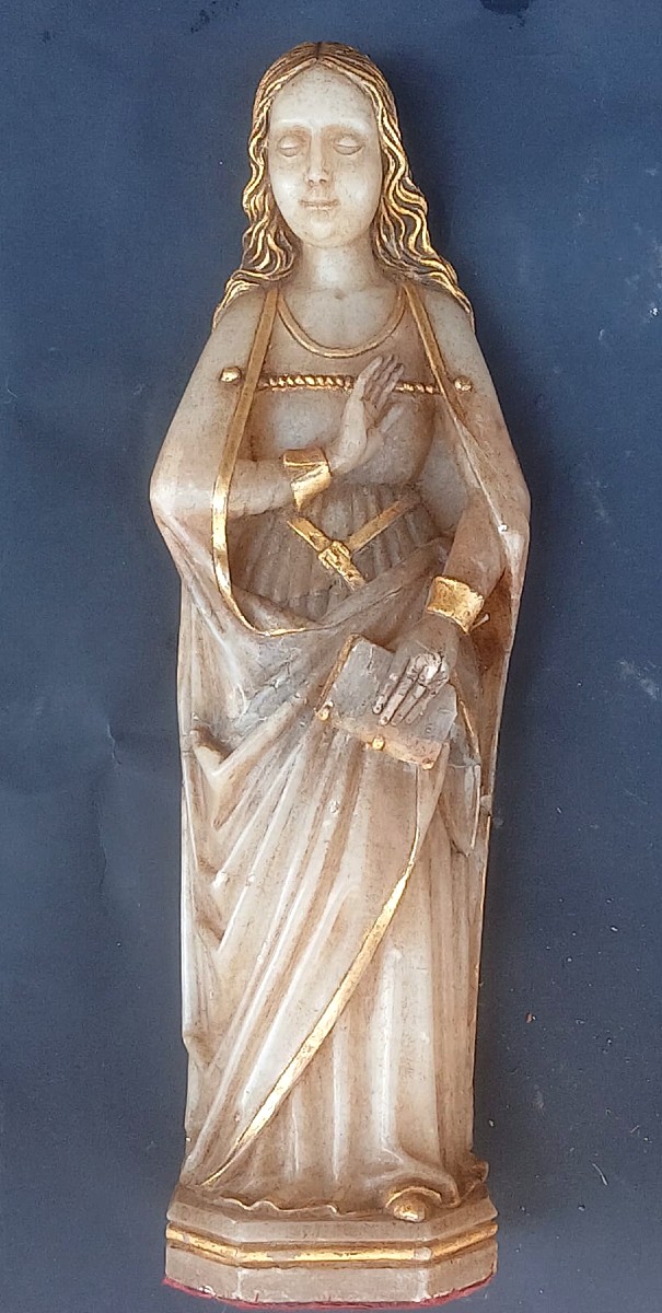 Santa Maria Maddalena - Scultura in alabastro della scuola di Ménises risalente agli albori del